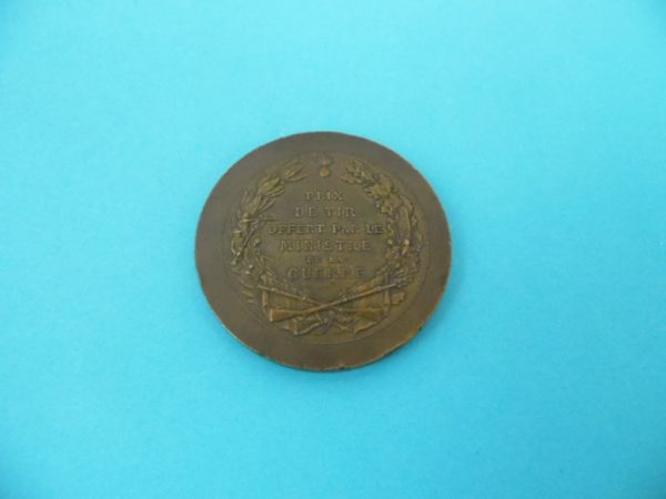 MEDAILLE PRIX DE TIR OFFERT PAR LE MINISTRE DE LA GUERRE - BRONZE