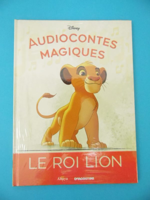 Livre Audio contes Magique + La figurine Simba - Le roi Lion