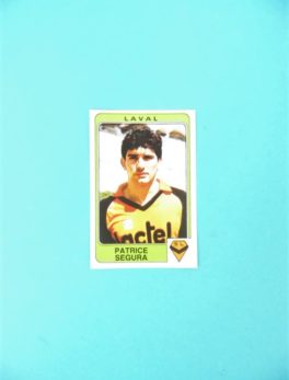 Carte Panini - Football 86 - Laval - Patrice Ségura - N°87
