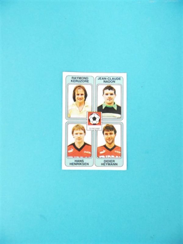 Carte Panini - Football 86 - N°423