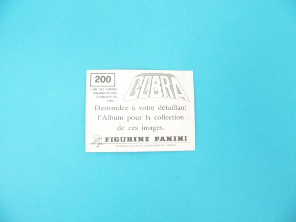 Carte Panini - Cobra - N°200