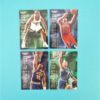 Cartes de 4 joueurs NBA - FLEER - 96/97 - Stackhouse's All-Fleer