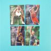 Cartes de 4 joueurs NBA - FLEER - 96/97 - Stackhouse's All-Fleer