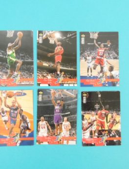 Lots de 6 cartes Upper Deck - 1995 - Professor Dunk