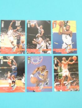 Lots de 6 cartes Upper Deck - 1995 - Professor Dunk