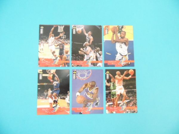 Lots de 6 cartes Upper Deck - 1995 - Professor Dunk