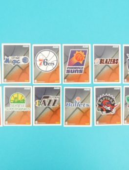 Cartes de 12 club NBA - FLEER - 95/96 - Version Européen