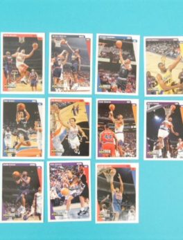 Lots de 11 cartes Upper Deck - 1997