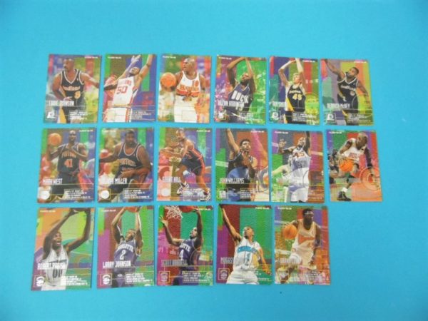 Cartes de 17 joueurs NBA - FLEER - 95/96