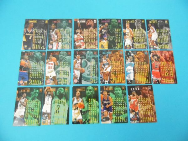 Cartes de 17 joueurs NBA - FLEER - 95/96