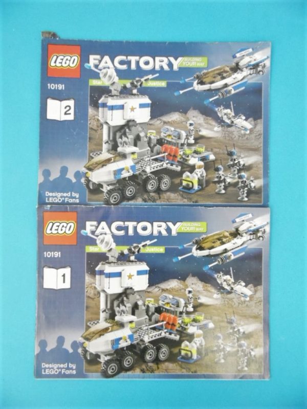 Notice Lego - Factory - N°10191