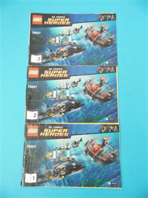 Notice Lego - Super heroes - N°76027