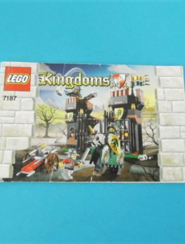 Notice Lego - Kingdoms - N°7187