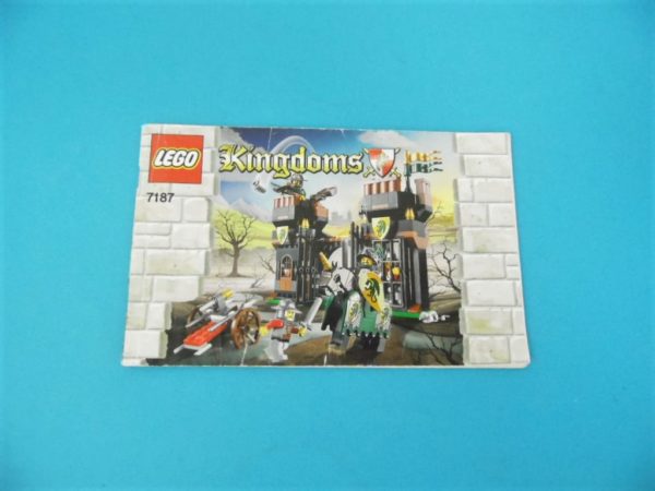 Notice Lego - Kingdoms - N°7187