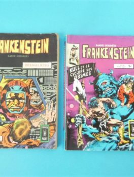 2 Comics Pocket - Frankenstein N°18 et N°19 de 1980