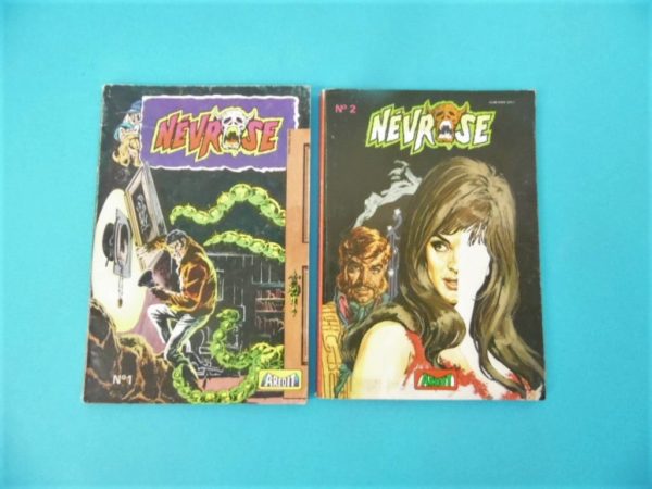 2 Comics Névrose N°1 et N°2 - Année 1979