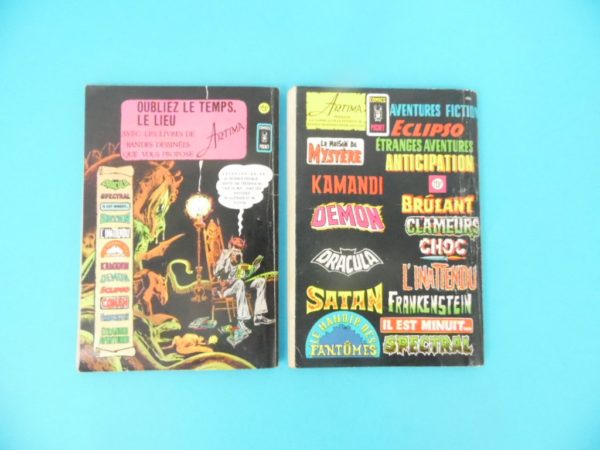 2 Comics Pocket - Frankenstein N°9 et N°10 de 1978