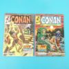 2 Comics Conan Le Barbare N°1 et N°2 de Stan Lee - VF