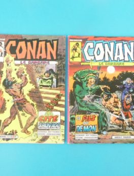 2 Comics Conan Le Barbare N°1 et N°2 de Stan Lee - VF