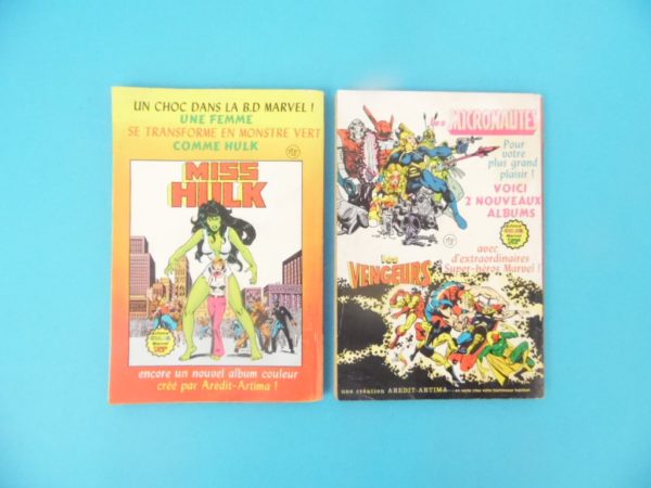 2 Comics Pocket - Faucon Noir N°18 et N°19 - Année 1980
