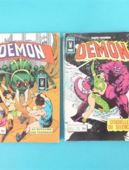 2 Comics Pocket - Demon N°08 et N°09 de 1979
