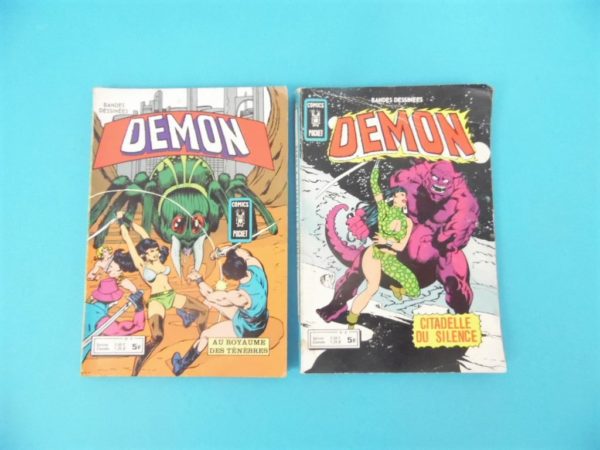 2 Comics Pocket - Demon N°08 et N°09 de 1979