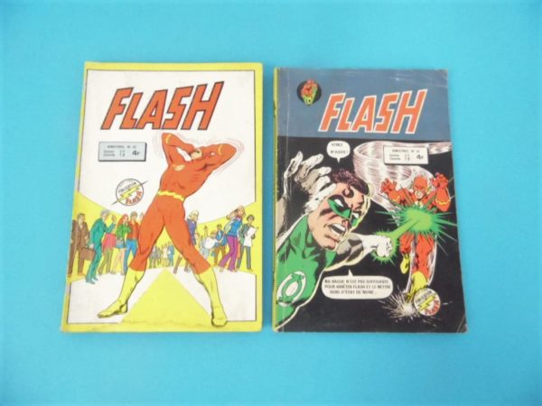 2 Comics Pocket - Flash N°41 et N°42 de 1979 - 2ème série