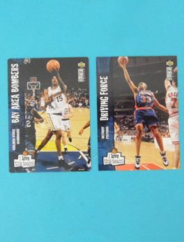 Lot de 2 cartes Upper Deck - I Love This Team