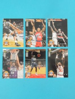 Lot de 6 cartes Upper Deck - Tips Off