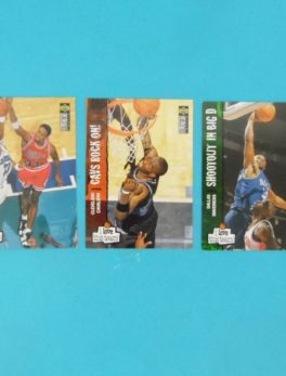 Lot de 3 cartes Upper Deck - I Love This Team