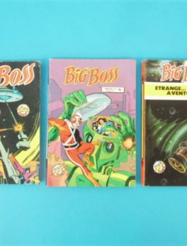 3 Comics Pocket - Big Boss N°50, N°51 et N°52 de 1980