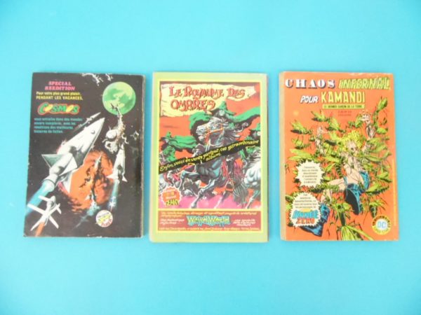 3 Comics Pocket - Big Boss N°50, N°51 et N°52 de 1980