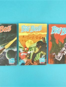 3 Comics Pocket - Big Boss N°8, N°9 et N°10 de 1983