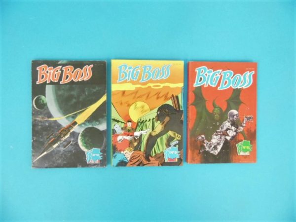 3 Comics Pocket - Big Boss N°8, N°9 et N°10 de 1983
