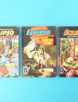 3 Comics Pocket - Eclipso N°61, N°62 et N°63 de 1977