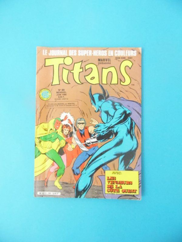 Comics Marvel - Titans - N°89 - Année 1986