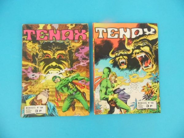 2 Comics Pocket - Tenax N°103 et N°104