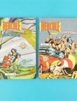 2 Comics Pocket - Hercule présente Adam Strange N°23 et N°24 de 1982
