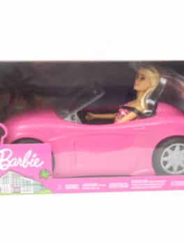 Barbie et sa voiture cabriolet