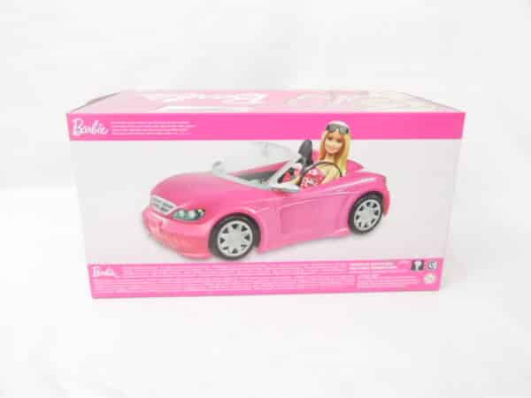 Barbie et sa voiture cabriolet