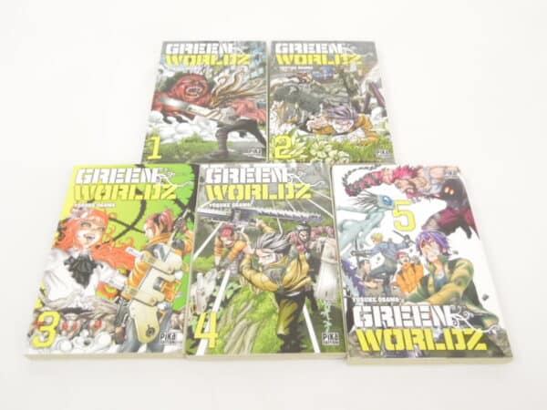 Manga Green Worldz - Tomes 1 à 5
