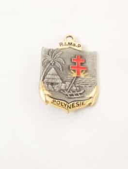Insigne Militaire R.I.Ma.P Polynésie Française - Infanterie de Marine