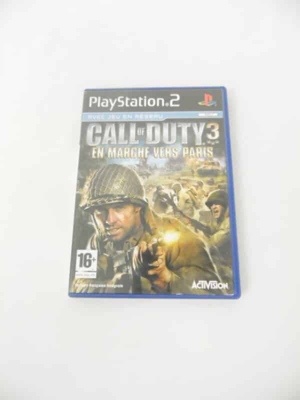 Jeu vidéo PS2 - Call Of Duty 3 - En marche vers Paris