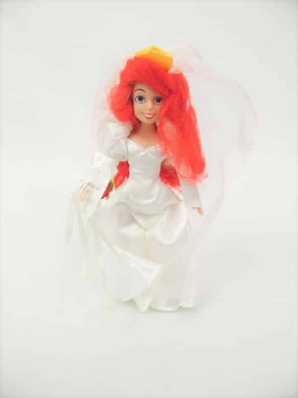 Figurine Disney - Porcelaine - Ariel en robe de mariée