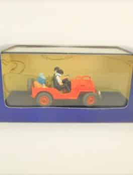 Voiture miniature TINTIN "Au pays de l'or noir"- N°07