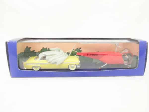 Voiture miniature TINTIN "L'affaire Tournesol"- N°47 et N°48