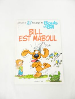 BD Boule et Bill - Album N°18 - Bill est Maboul