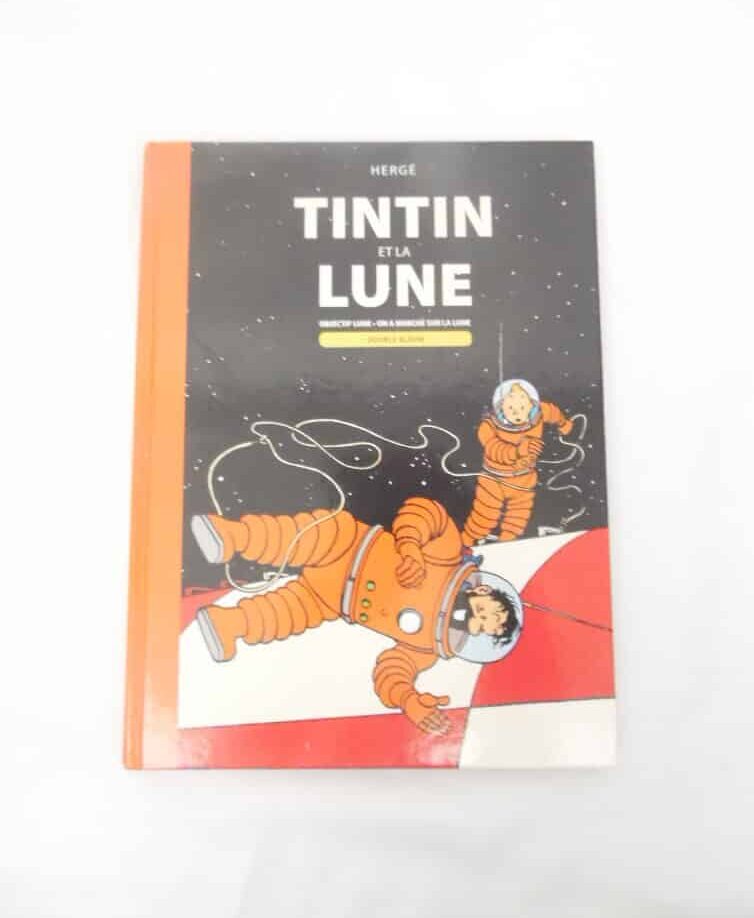 Bande Dessinée Tintin - Double album Tintin et la Lune