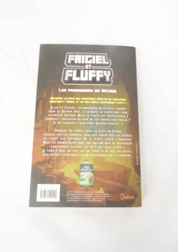 Livre Minecraft - Frigiel et Fluffy tome 2