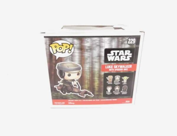 Figurine Pop - Star Wars - Luke Skywalker avec moto Speeder N°229